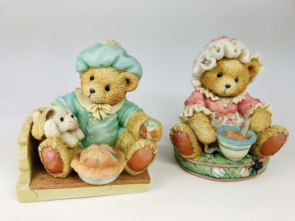 🧸Set of (2) Cherished Teddies Figurines JACK HORNER 624780 MISS MUFFET 624799